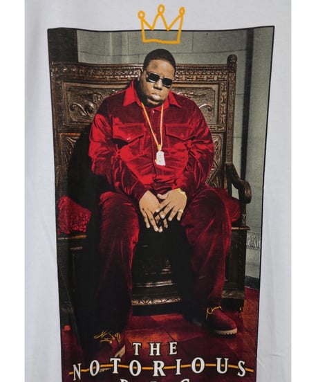 THE NOTORIOUS B.I.G. S/S Tee White Size M