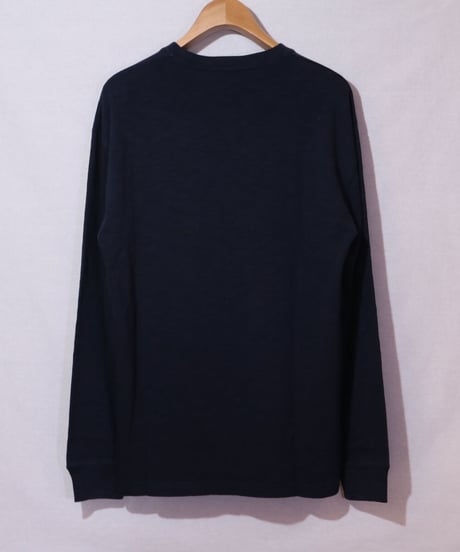 KITH JFK SLUB JERSEY L/S TEE Navy Size M