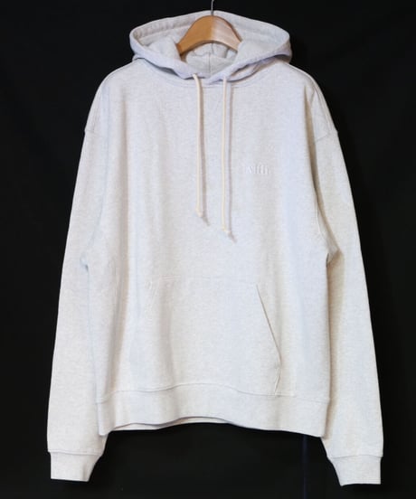 KITH WILLIAMS 3 HOODIE LIGHT HEATHER GREY Size XL