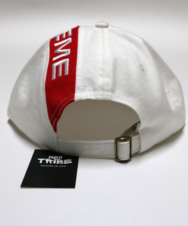 Supreme 2018FW Stripe 6 Panel Cap White | NEO T...