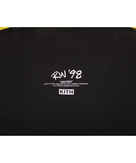 KITH x RW x AALIYAH FILM STRIP VINTAGE T Black Size M