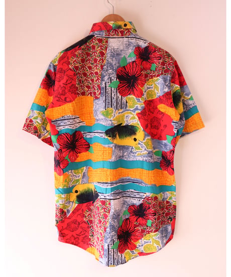 【古着】ISLAND LIFE CATALINA TROPICAL SHIRT Multi Size M