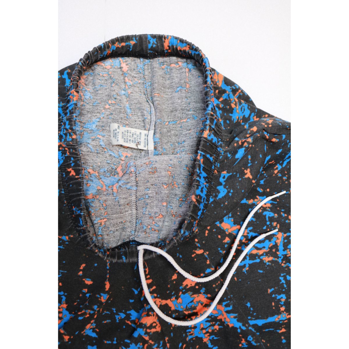 古着】ZUBAZ NY KNICKS PANTS Black/Splatter Size M