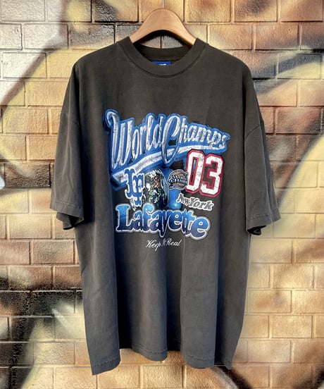 LFYT WORLD CHAMPS T Type 2 ブラック XXL LS230115