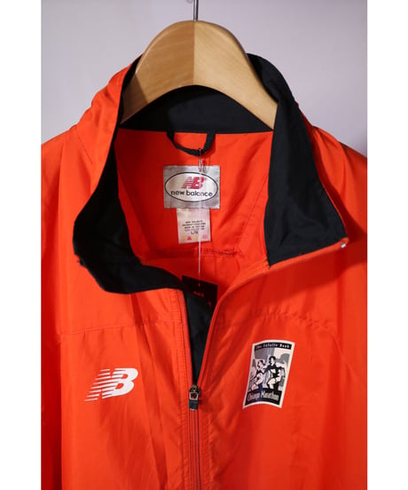 【古着】CHICAGO MARATHON NEW BALANCE NYLON JACKET Orange Size L