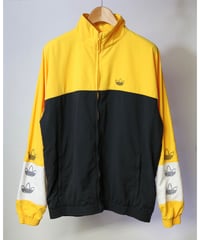【古着】ADIDAS NYLON JACKET Yellow / Black Size M
