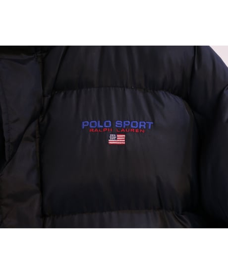 【古着】POLO RALPH LAUREN DOWN JACKET Black Size M