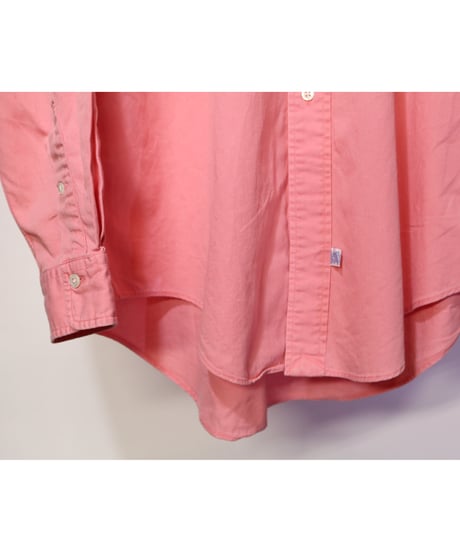 【古着】POLO RALPH LAUREN BD SHIRT Pink Size L