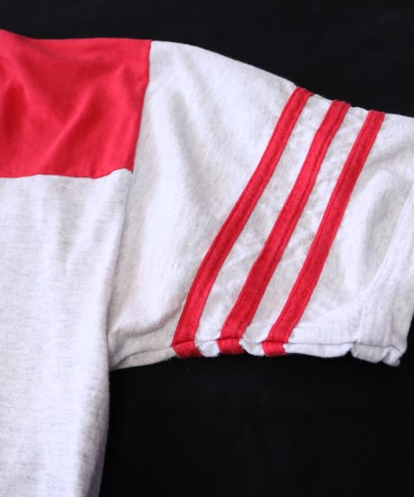 【古着】RUN TO THE SUN Tee Red/Grey Size XL