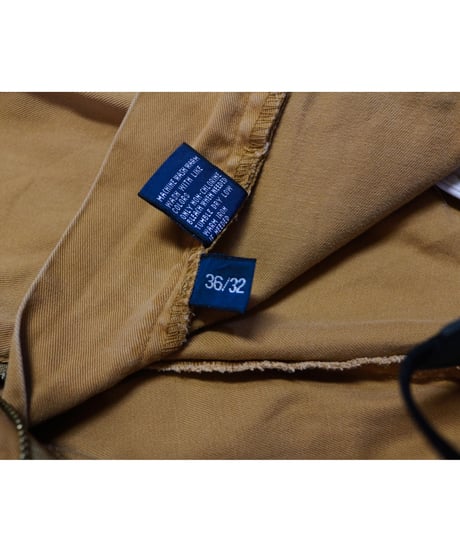 【古着】POLO RALPH  LAUREN CHINO PANTS Camel Brown Size W36/L32
