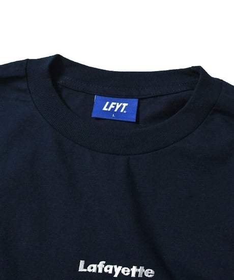 LAFAYETTE スモールロゴ L/S TEE Navy Size L