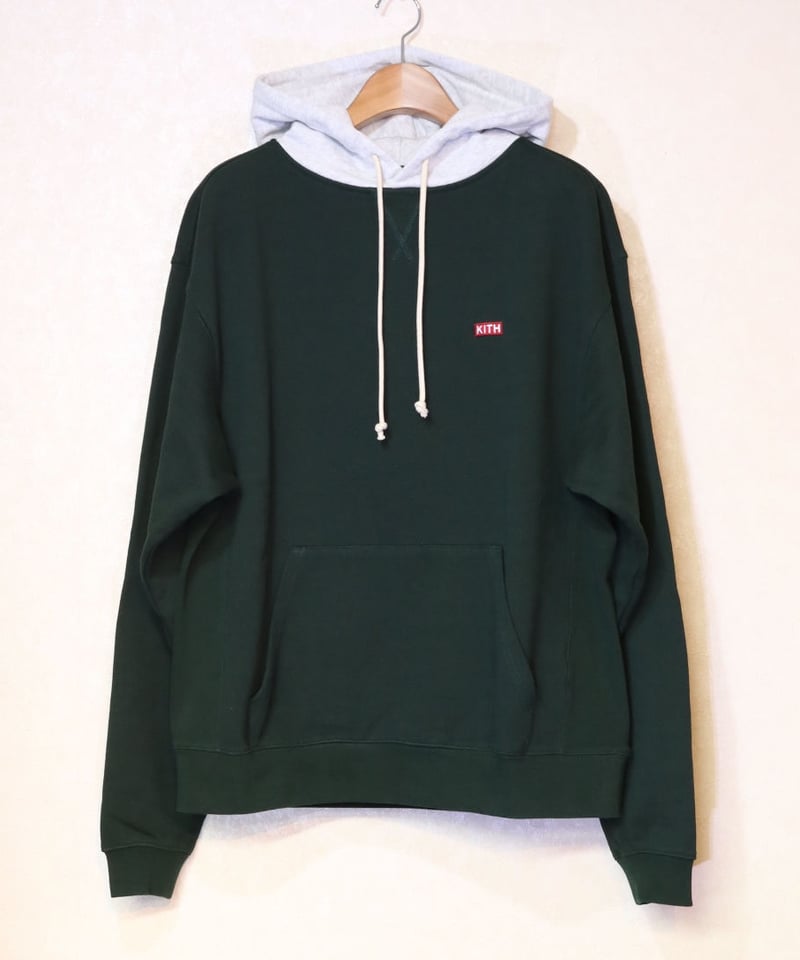 KITH WILLIAMS III CONTRAST HOODIE SCARAB Size L