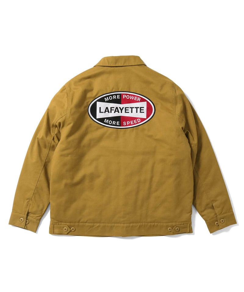 LFYT エルエフワイティー IGNITION LOGO WORK JACKET MUSTAR