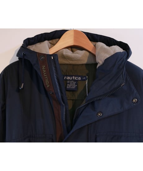 【古着】NAUTICA COAT JACKET Navy Size L