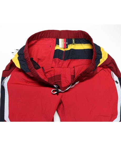 KITH Colorblocked Track Pant Red Multi Size L