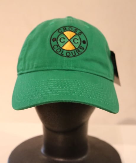 CROSS COLOURS CLASSIC EMBROIDERED DAD HAT GREEN