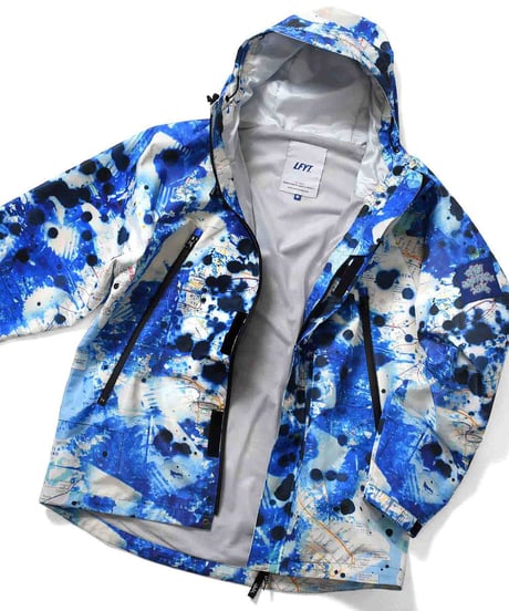 LFYT × STASH (スタッシュ) SUBWAY MAP 3LAYER NYLON JACKET ナイロンジャケット Blue Size: XXL