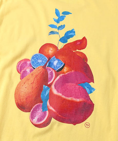 LFYT × TAKAYUKI YAMADA エルエフワイティー × タカユキ ヤマダ FRUIT TEE 半袖 Tシャツ LA200112 YELLOW イエロー Size XL
