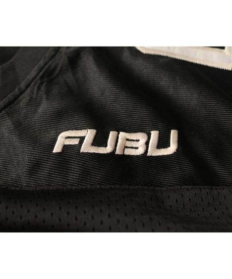 【古着】FUBU GAME SHIRT Jersey Top Black Size L