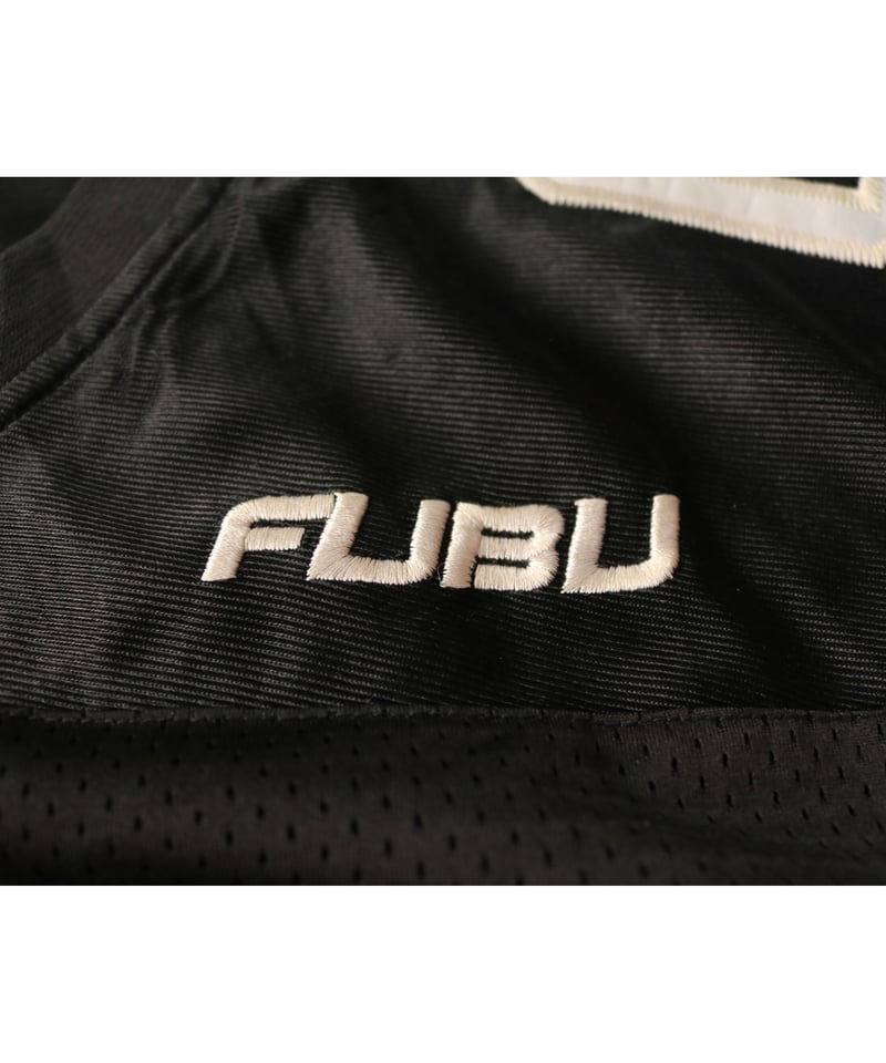 古着】FUBU GAME SHIRT Jersey Top Black Size L | N