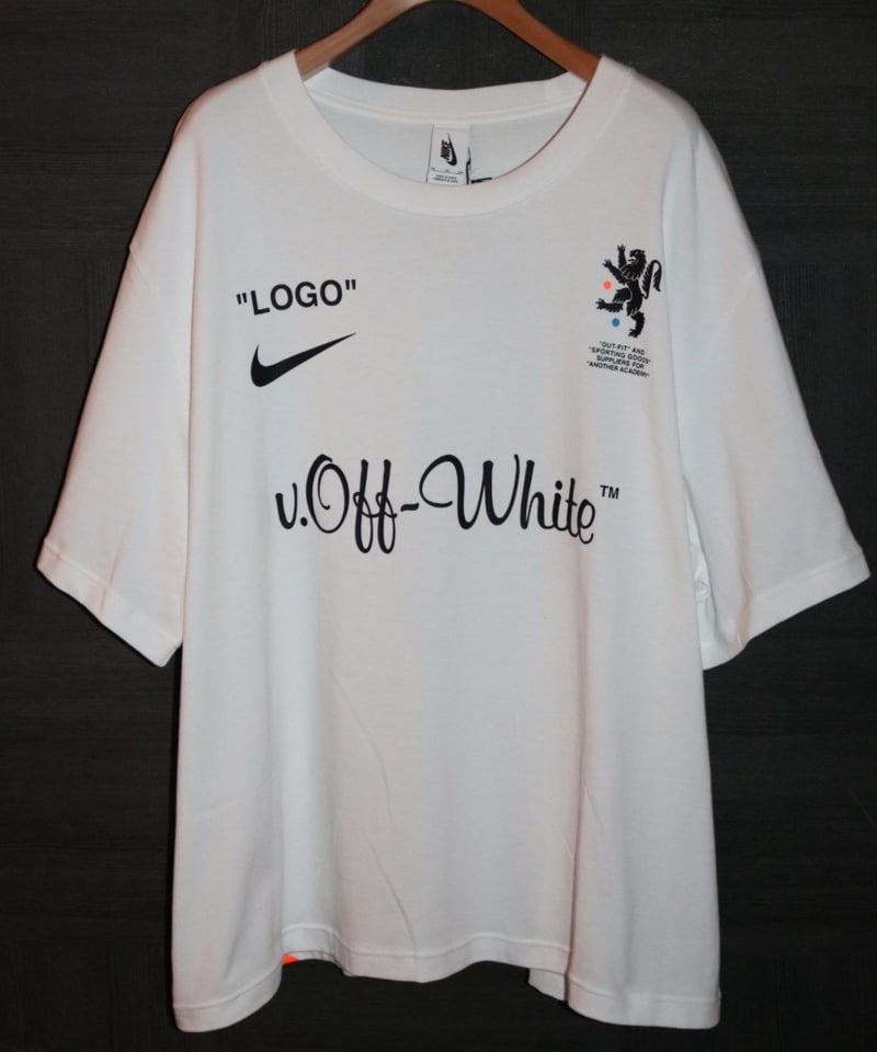 S Nikelab x Off-White Football Tee WhiteSmall