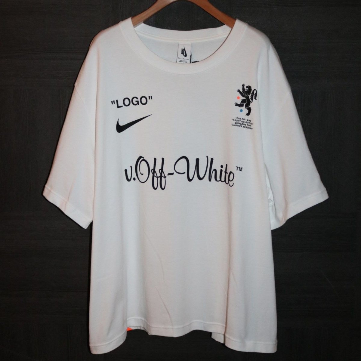 NikeLab x OFF-WHITE Mercurial NRG Tee White XXL NikeLab x OFF-WHITE Mercurial NRG Tee White XXL