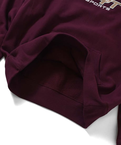 LFYT SPORTS HOODIE Burgundy Size XL