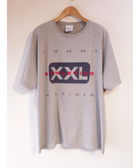 【古着】TOMMY HILFIGER ATHLETICS T Grey Size XL