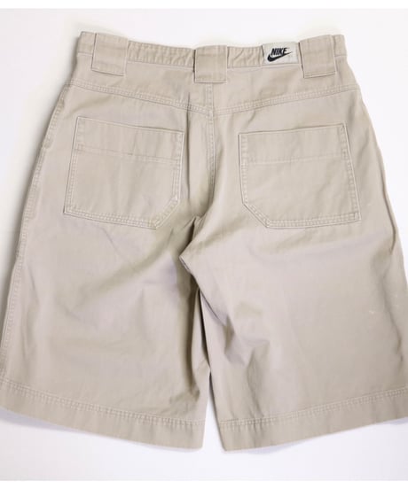 【古着】NIKE HALF PANTS Beige Size 36inch