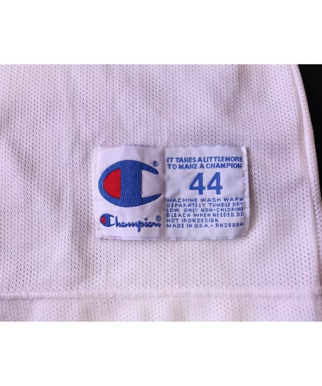 【古着】CHAMPION NBA BULLS Michael Jordan 23 Jersey Top White/Red Size 44 (M)