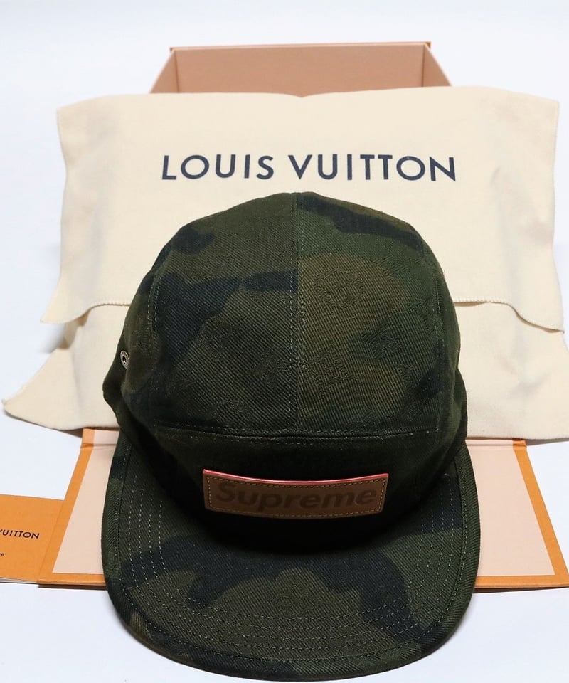 Louisvuitton Supreme cap ルイヴィトンモノグラムキャップ DENIM