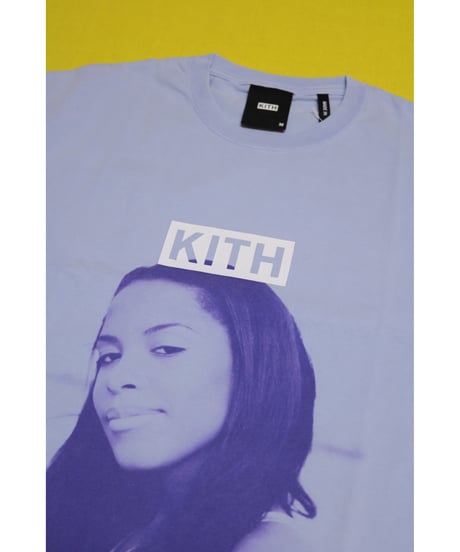 KITH x RW x AALIYAH BACK & FORCE VINTAGE T Avalanche Size M
