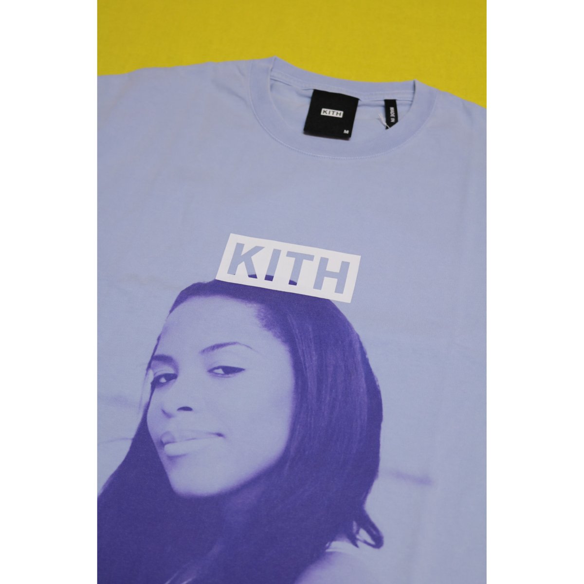 KITH x RW x AALIYAH BACK & FORCE VINTAGE T Avalanche Size M