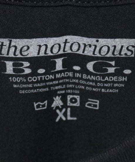 LIFE AFTER DEATH NORTORIOUS B.I.G. S/S Tee Black Size XL