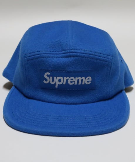 Supreme x Loro Piana Wool  Camp Cap キャンプキャップ  Blue
