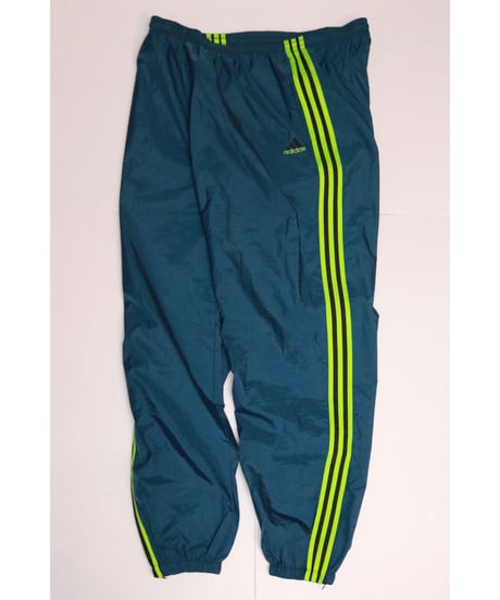 【古着】ADIDAS NYLON PANTS Green Size XL
