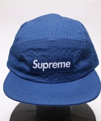 supreme TONAL SEERSUCKER CAMP CAP BLUE