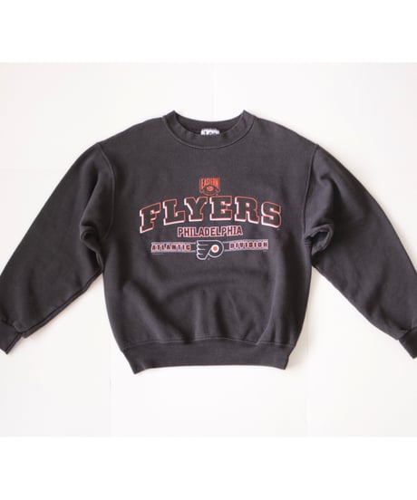 【古着】LEE SPORT NHL PHILADELPHIA FLYERS EASTERN CONFERENCE SWEAT Black Size L