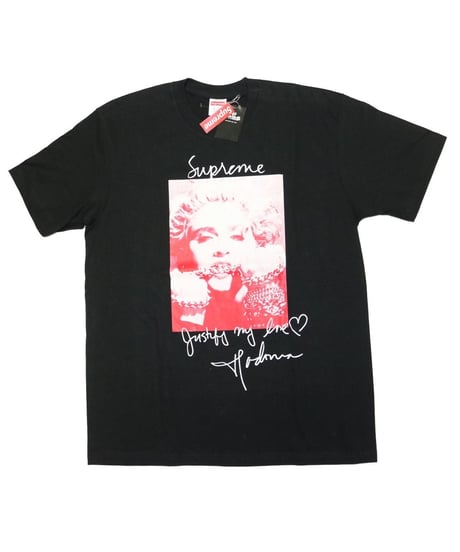 Supreme MADONNA S/S Tee BLACK M