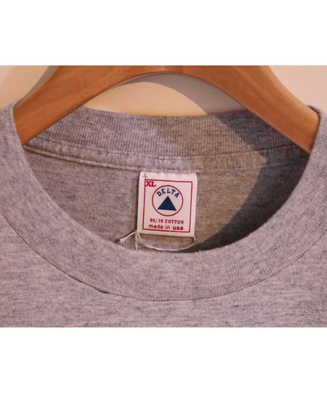 【古着】DELTA THE FLINTSTONE Tee Grey Size XL