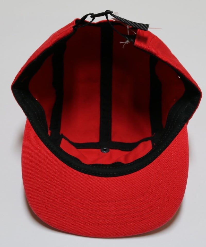 SUPREME 18AW Snap Button Pocket Camp Cap Red キャ