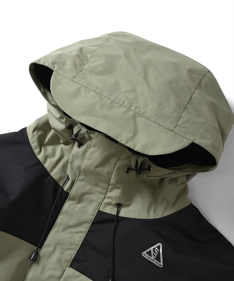 LFYT X-TREME OUTDOOR LOGO 2LAYRE MOUNTAIN オリーブ XL