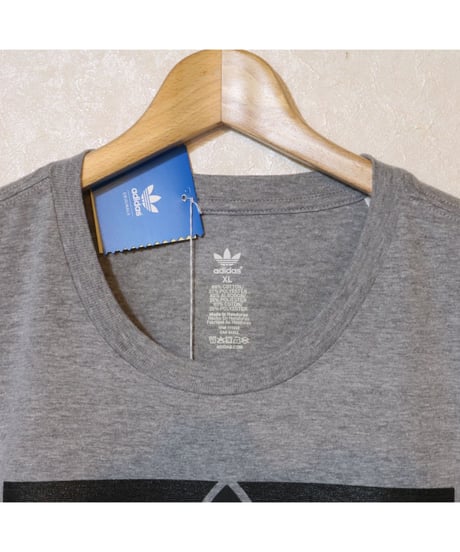 ADIDAS LITE WORK S/S T GREY Size US XL