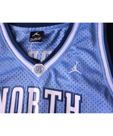 【古着】JORDAN NORTH CAROLINA Tah Heels 23 Throwback Jersey Top Blue/White Size XL