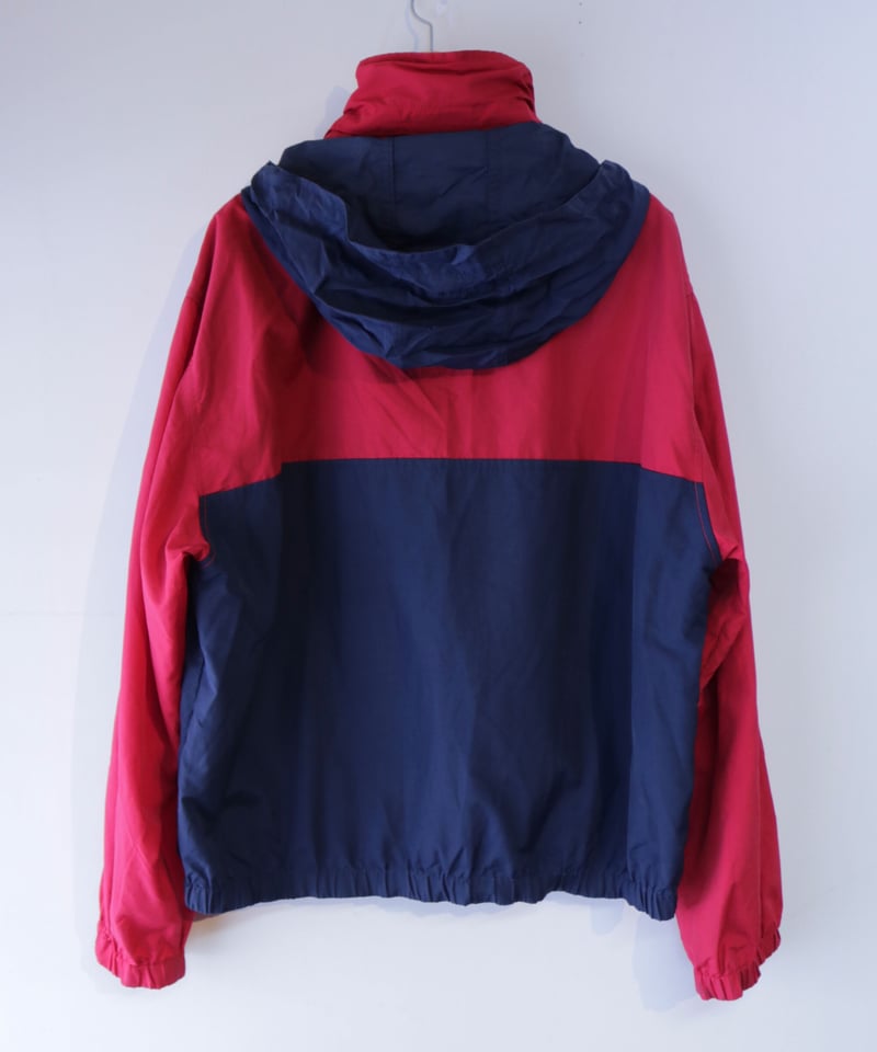 古着】TOMMY HILFIGER NYLON JACKET Red/Navy Size L