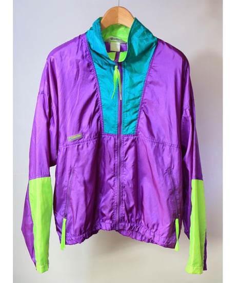 【古着】COLUMBIA NYLON JACKET Purple Size L