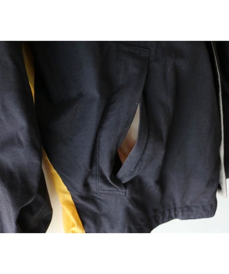 【古着】NAUTICA NYLON JACKET Black/Yellow Size XL
