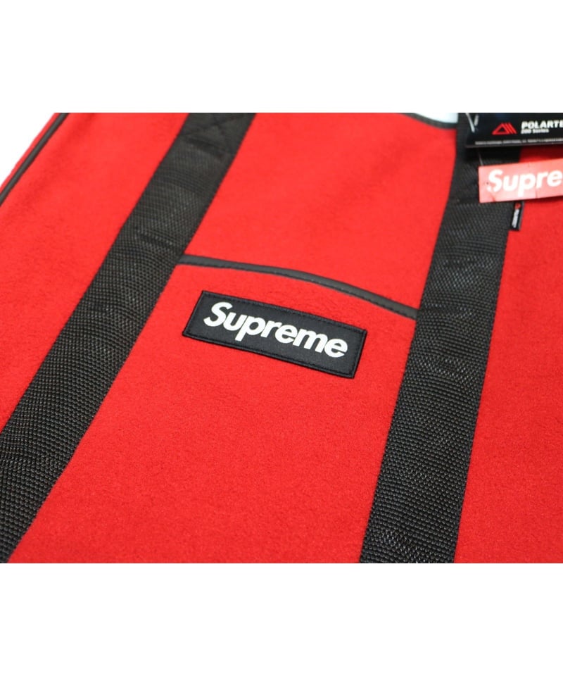 Supreme 2018 FW 18 AW Polartec tote bag Red シュプ Supreme 2018 FW 18 AW Polartec tote bag Red シュプ