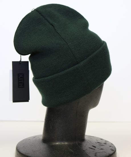 KITH Serif Beanie Green キス　ビーニー　ニット