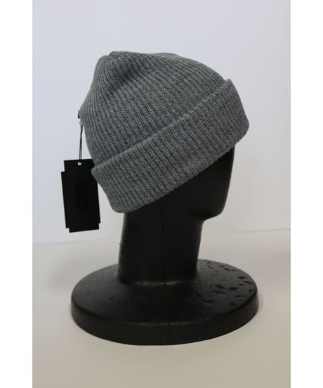KITH Box Logo Knit Beanie Light Heather Grey